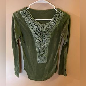 Green long sleeve